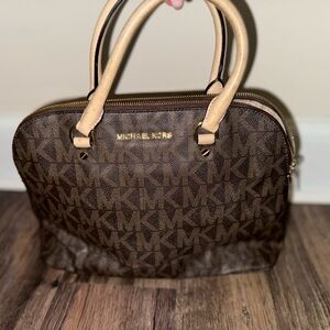 Michael Kors Brown Signature Handbag